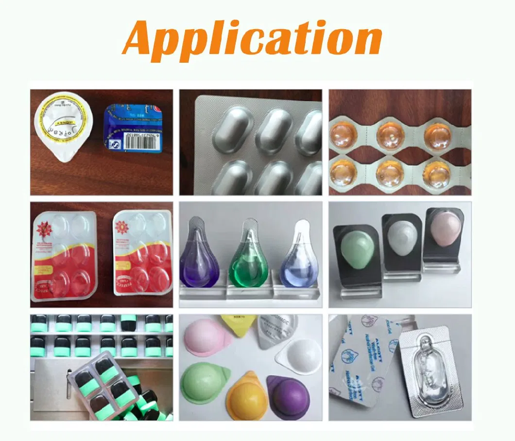 High Speed Honey Jam Blister Packaging Machine Thermoforming Blister Packing Machine