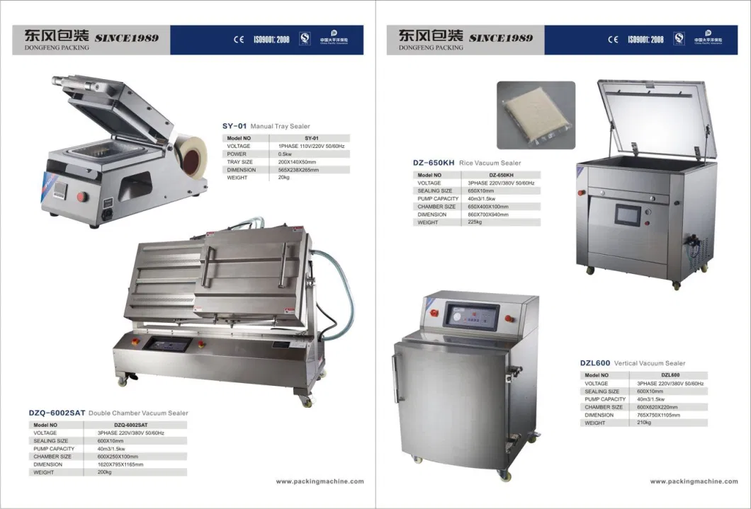 Skin Food Vacuum Packing Machine (ZT-260)