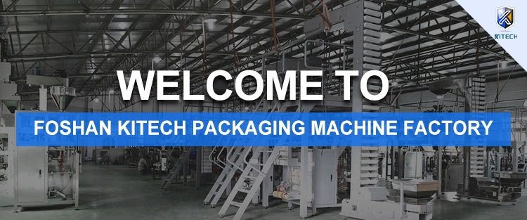 Kitech Automatic Quad Seal Powder Filling Packing in Bag Spices Condiment Packaging Machine