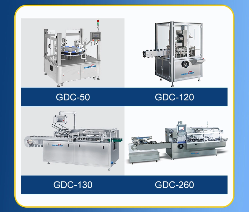 Food Industry Cartoning Machine Packaging Line Cake Pizza Honey Spoon Crisps Brewed Drinks Pouch Box Wrapping Packing Machine