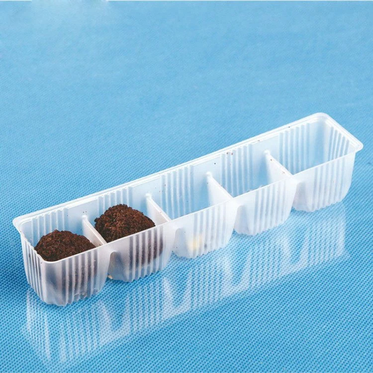 Plastic Disposable Packaging tray for chocolate