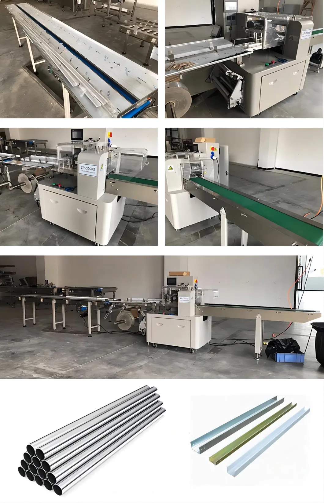 Pop Cake Soap Bar Biscuits Frozen Food Bread Baking Swiss Roll Flow Pack Servo Flowpack Horizontal Packing Door Window Hardware Packaging Machine