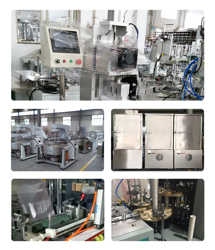 Automatic Prefabricated Box Packing Machine Food Fish Meat Thermoforming Skin Packaging Machine