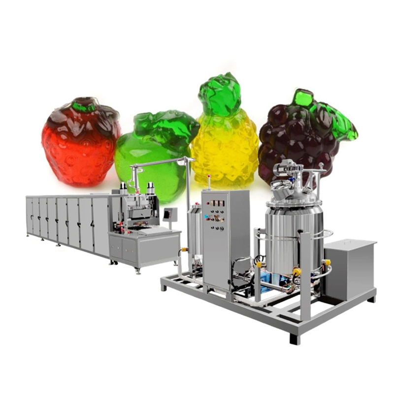 High Speed Automatic Filling Gealtin Soft Jelly Candy Maker Machine