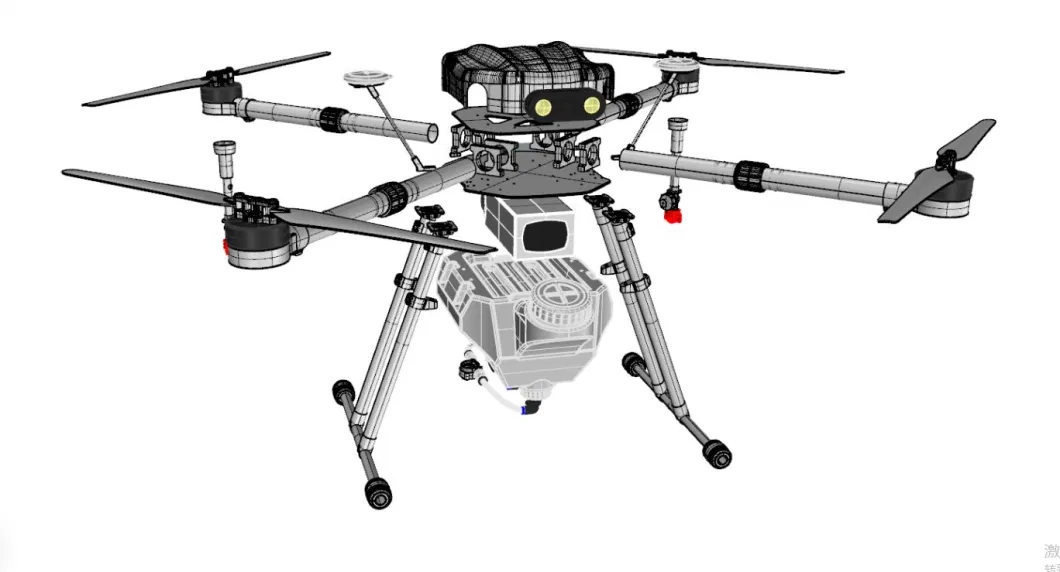 Pesticide Spraying Sprayer Drone Agricultural Machinery with Imitation Ground Radar