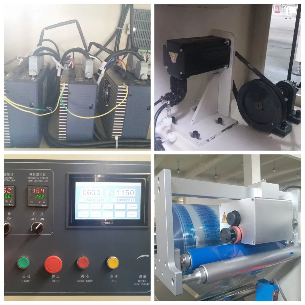 CE Approved Servo Motor Automatic Flow Packing Machine Food Bread Sweet Packing/Packaging/Pack/Package/Sealing/Horizontal Machine