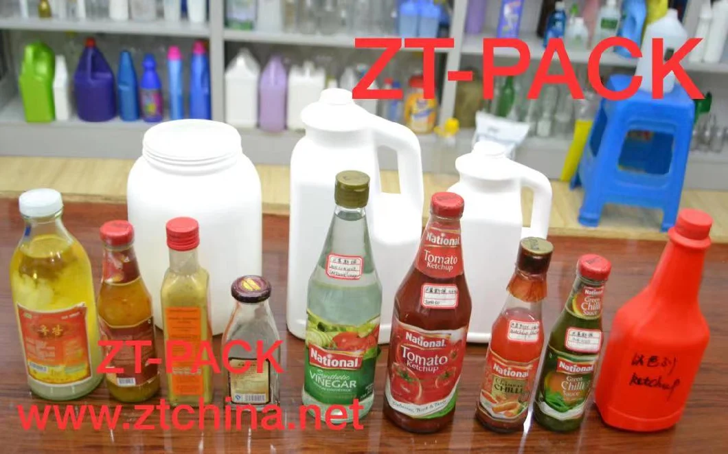 Ketchup Tomato Paste Filling Machine Line for Honey Oil Chocolate Sauce Jam Peanut Butter Food Bottling Packaging Machine Capping Labeling Bottle Packing