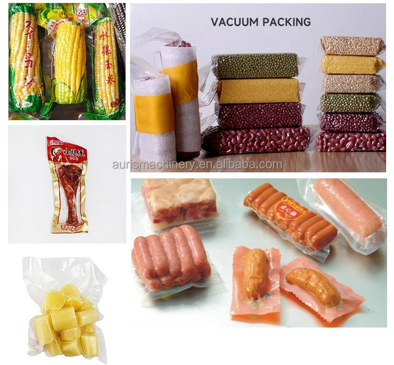 Thermoforming Salted Meat Vacuum Packing Machine Frozen Food Vacuum Packaging Machine Fish Cheese Package Machine