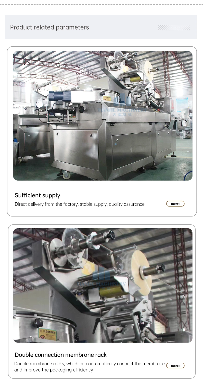 Pillow Type Horizontal Biscuit Packing Machine Cookies Chocolate Bar Pillow Packaging Machine