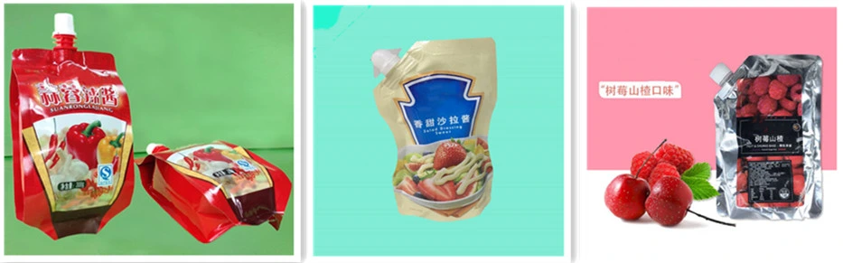 Kefai Automatic Stand up Bag Doypack Spout Pouch Packing Ketchup Tomato Paste Sauce Liquid Milk Juice Drink Jelly Beverage Filling Capping Packaging Machine