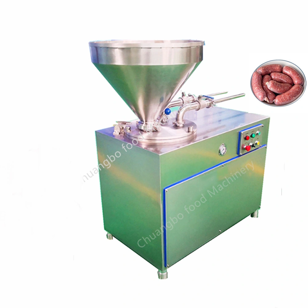 Wholesale Commercial 304 Stainless Steel Hydraulic Gasdynamic Filling/Stuffing/Processing/ Making Machine for Sausage Meat Beef Pet Food Salami Restaurant Hotel