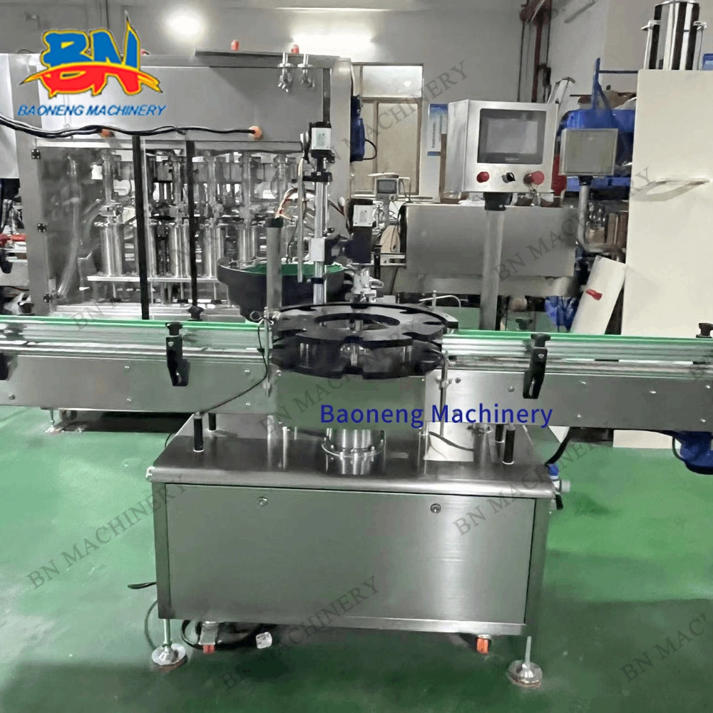 Automatic Bottle Juice Ketchup Sauce Paste Filling Machine with Servo Capping Line