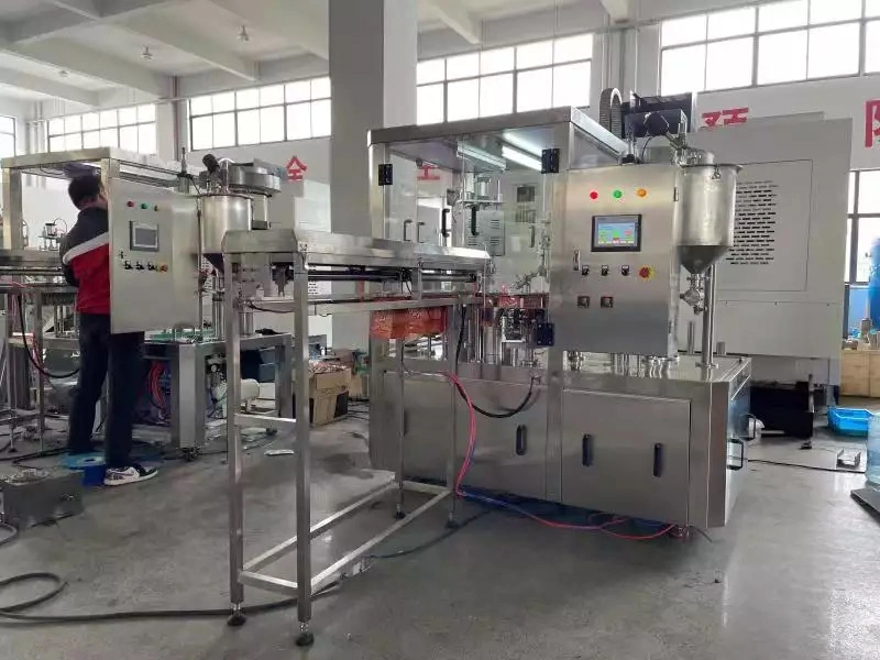 Kefai Automatic Stand up Bag Doypack Spout Pouch Packing Ketchup Tomato Paste Sauce Liquid Milk Juice Drink Jelly Beverage Filling Capping Packaging Machine