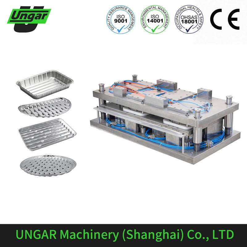 Disposable Aluminum Foil Pan/Tray/Cup/Bowl/Plate/Container for Food Packaging Making Machine