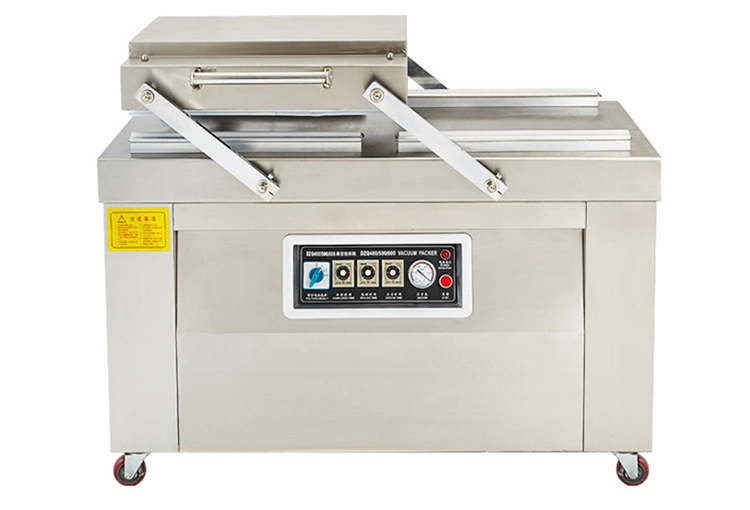 Dz-400/2s Automatic Electric Double Chamber Vacuum Sealing Packaging Machine for Food Fruit Metal