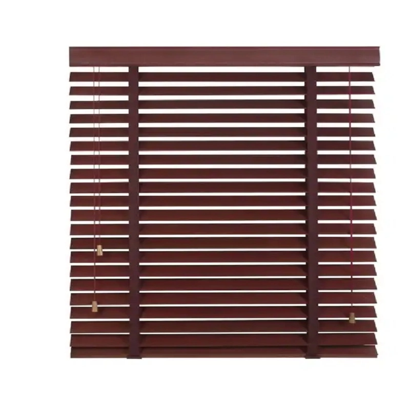 Brushed Color Faux Wooden Venetian Blinds Interior Window Blinds