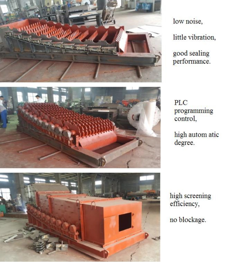 ISO Certified Inclined Rolling Coal Screen/Coal Roller Screen for Crushing/Coal Handling System