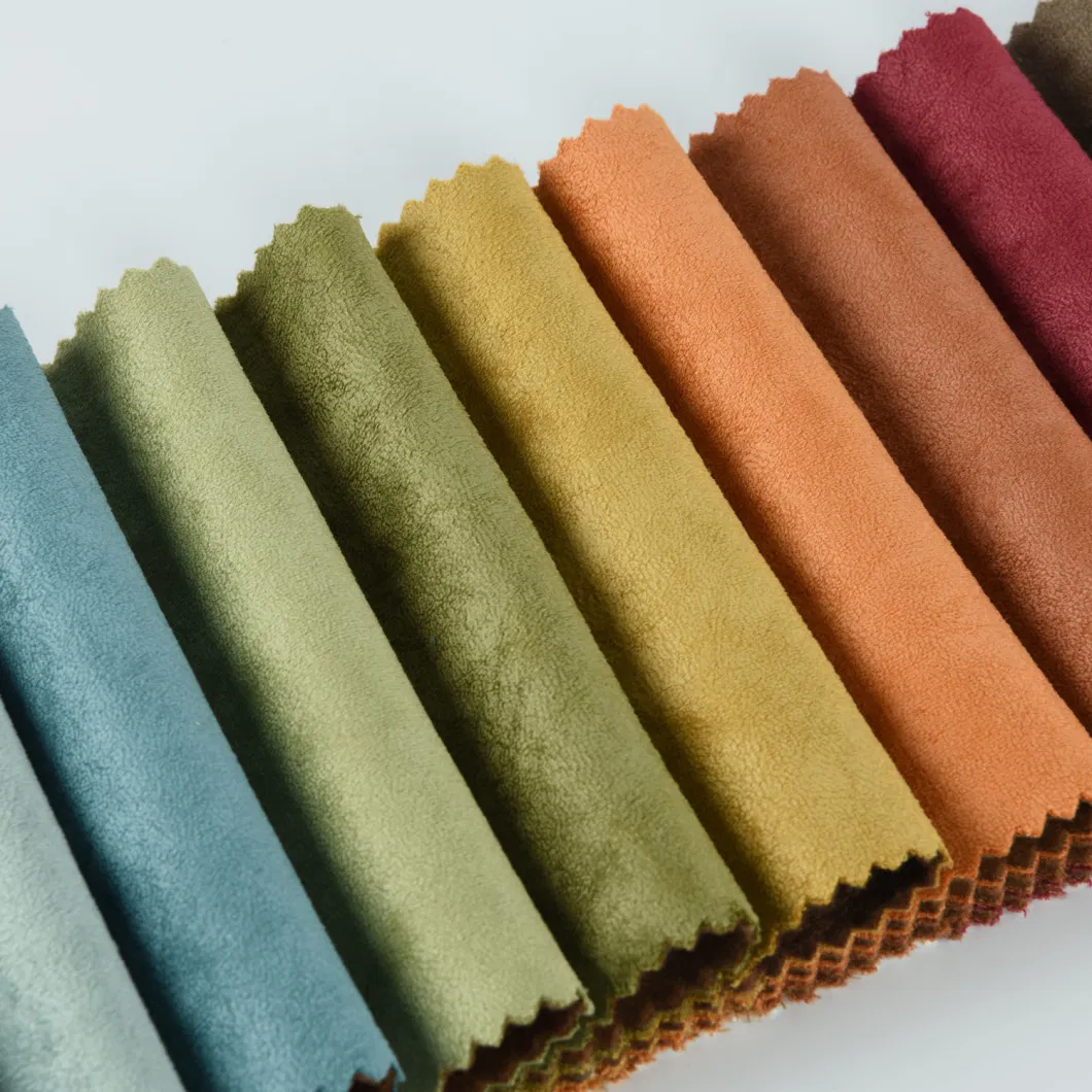 100% Polyester Flocking Curtain Fabric New Design