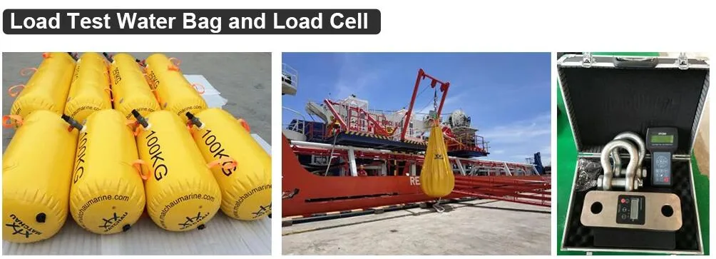 Proof Weight Testing Water Bag Davit Load Test Weights Waterbags