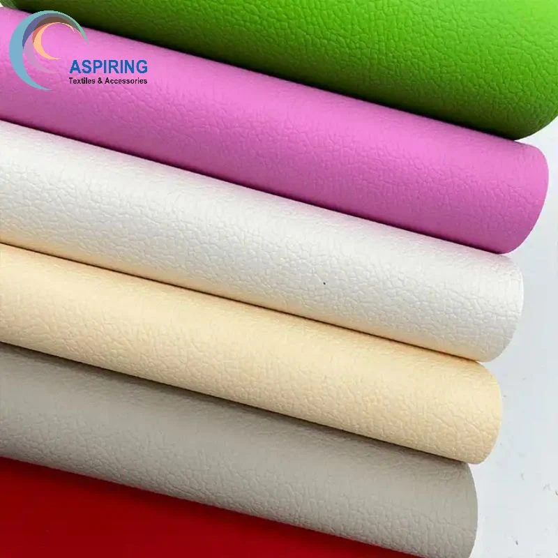 1.2mm Cross PVC Artificial Leather Fabric for Furniture