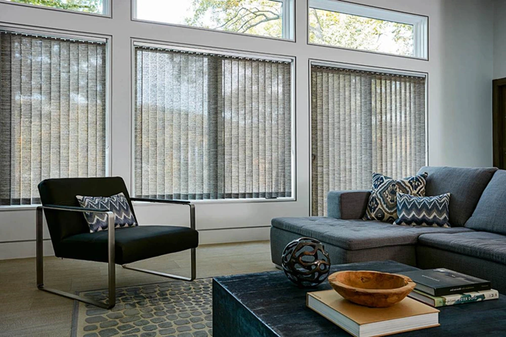 100%Polyester Slat Vertical Fabric to Make Vertical Blinds