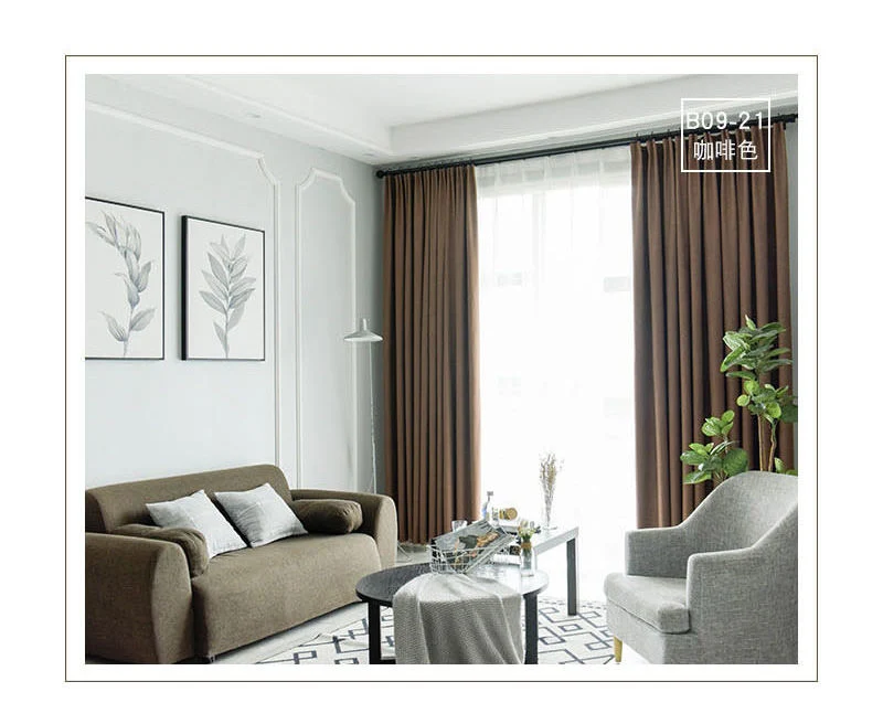 Factory Wholesale Latest Design Polyester Fabric Blackout Curtain Curtain Blackout for Motel Room