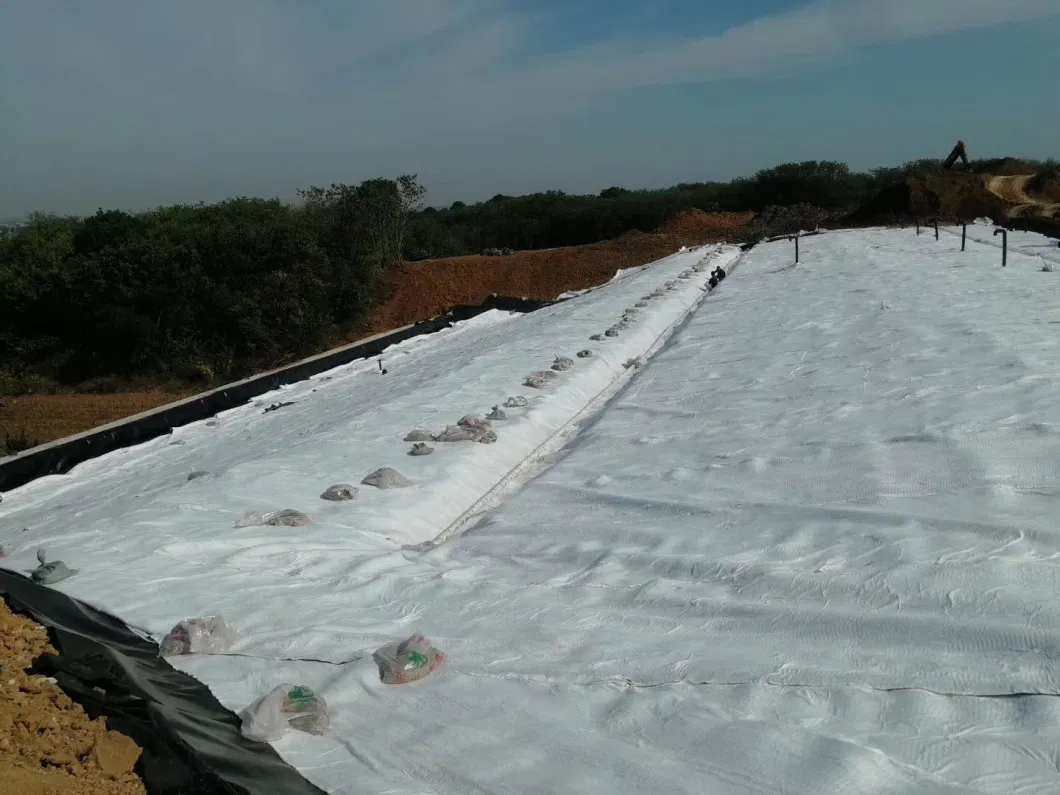 Geotextile Spunbond Polyester Nonwoven Fabric for Drainage Filtration