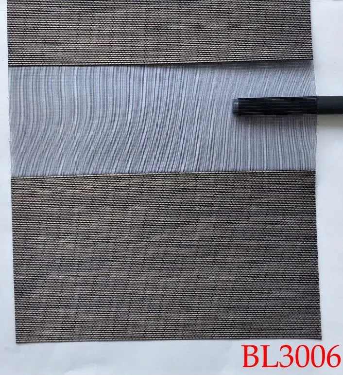 Indoor Window Special Technology Blackout Zebra Roller Blind Fabric