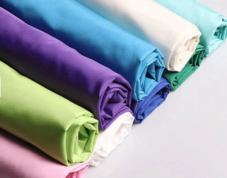 Online Shopping 300t Tela Impermeable Plain Dyeing 100% Polyester Pongee Fabric with Semi Dull