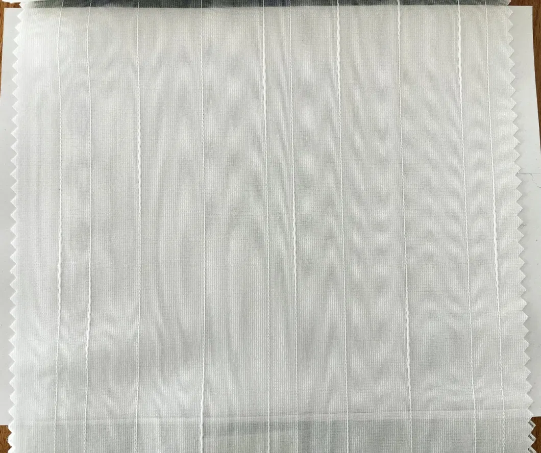 Special Yarn Made 100% Polyester Yarn Sheer Curtain Fabric