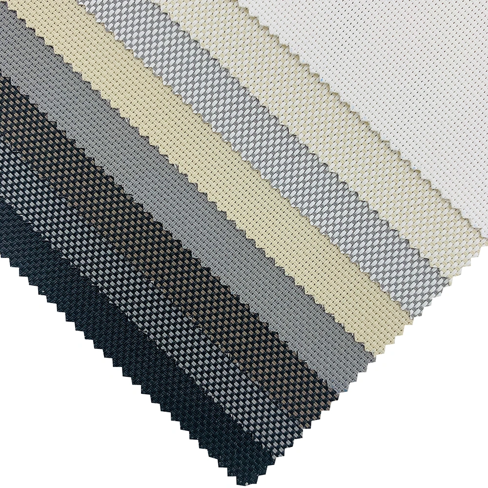 5%-3%-1% Openness Solar Sunscreen Shade Roller Blinds Fabric