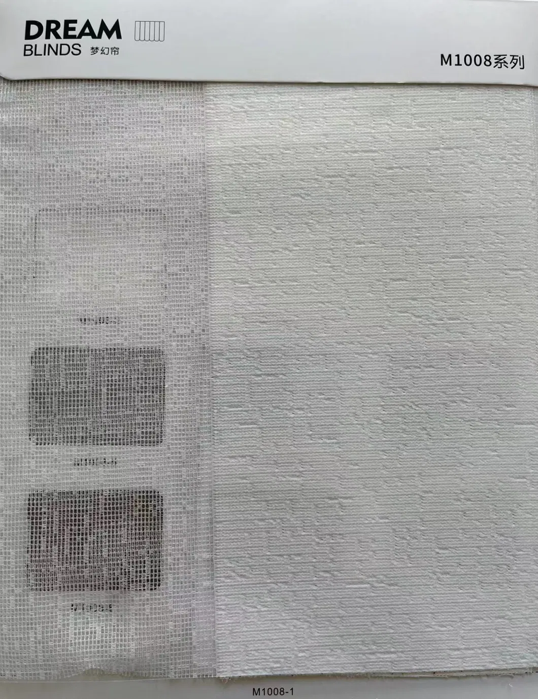 Transparent Vertical Shade Fabric