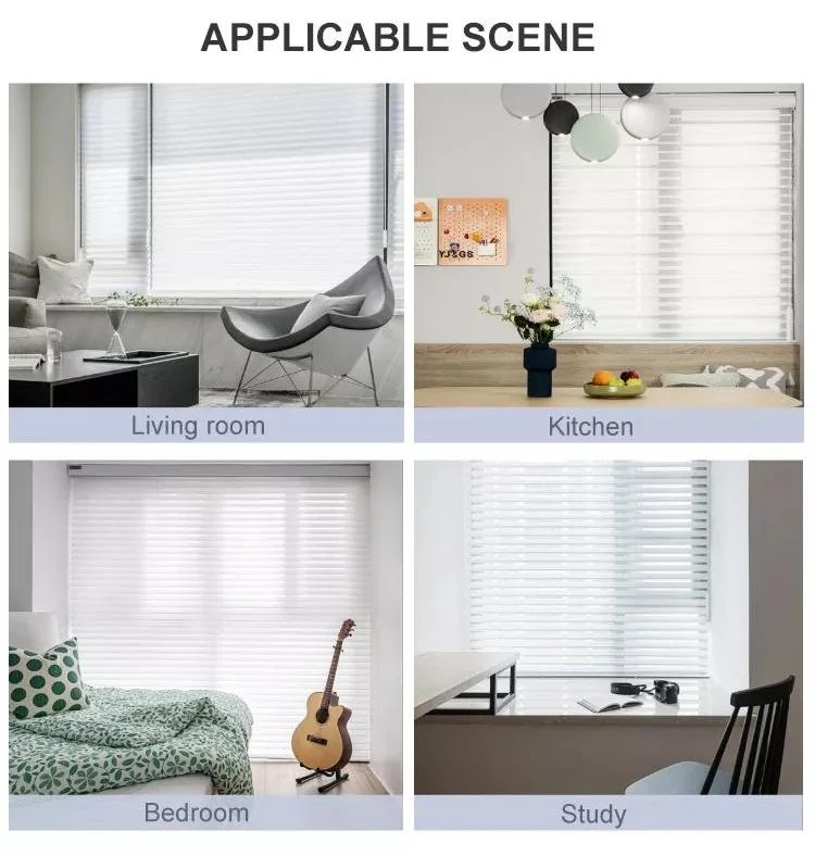 New Style Custom Smart Triple Blinds with Google Voice