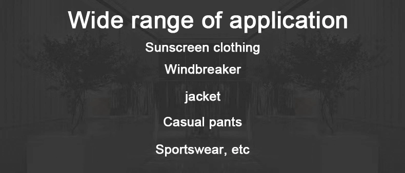 Four Sided Elastic Polyester Fabric with Encrypted 100d Waterproof and Comfortable Stretch Sunscreen Clothing, Down Jacket Material