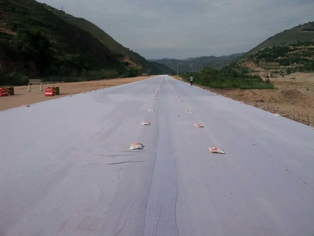 Geotextile Spunbond Polyester Nonwoven Fabric for Drainage Filtration