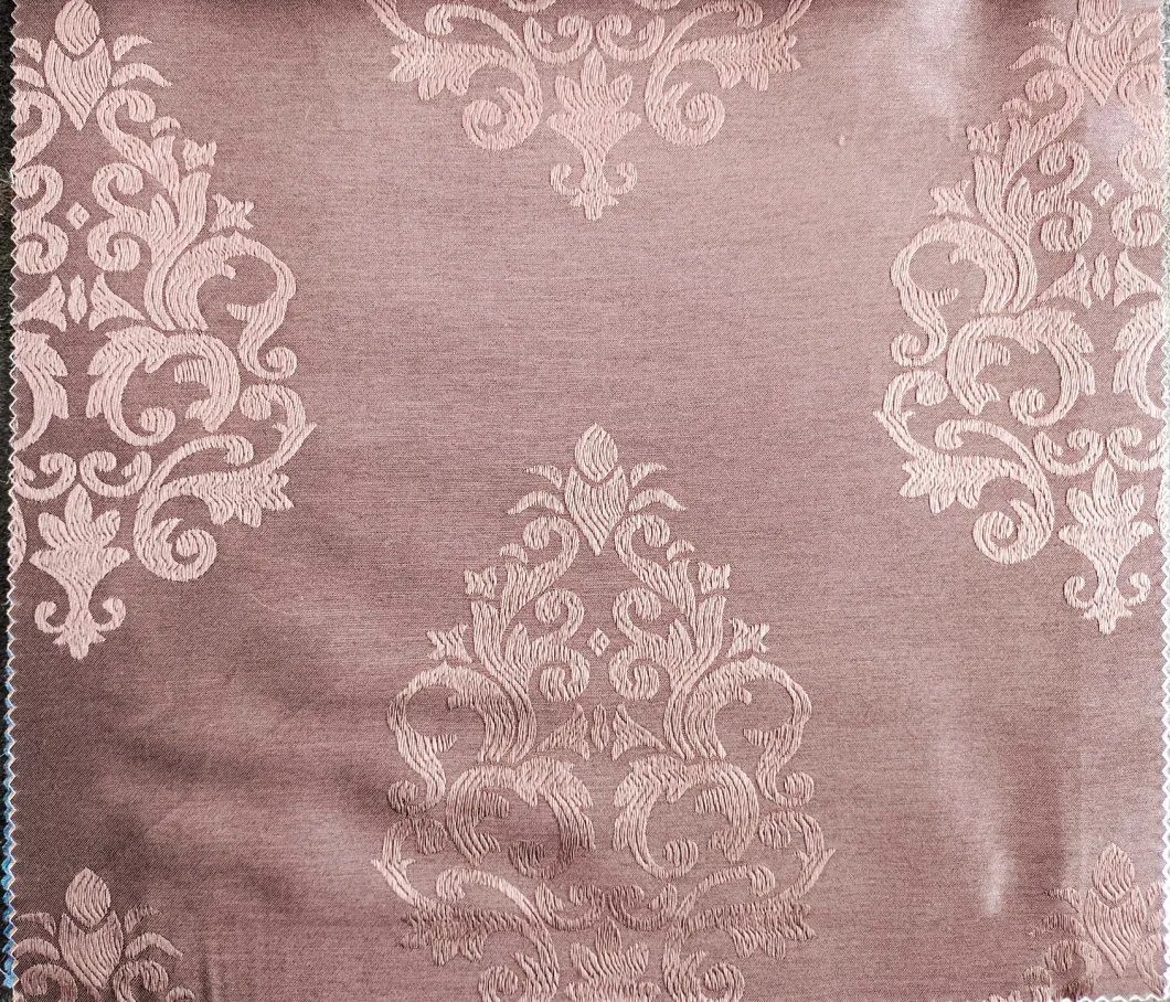 Weight 160GSM with 100% Polyester Jacquard Curtain Fabric