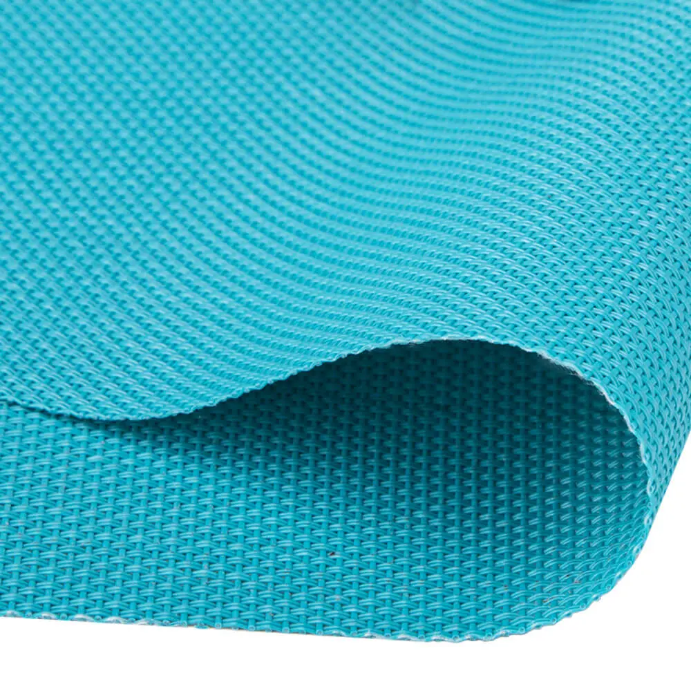 Strong Strength 1000d Polyester PVC Coated Mesh Chair Teslin Fabrics for Outdoor Furniture