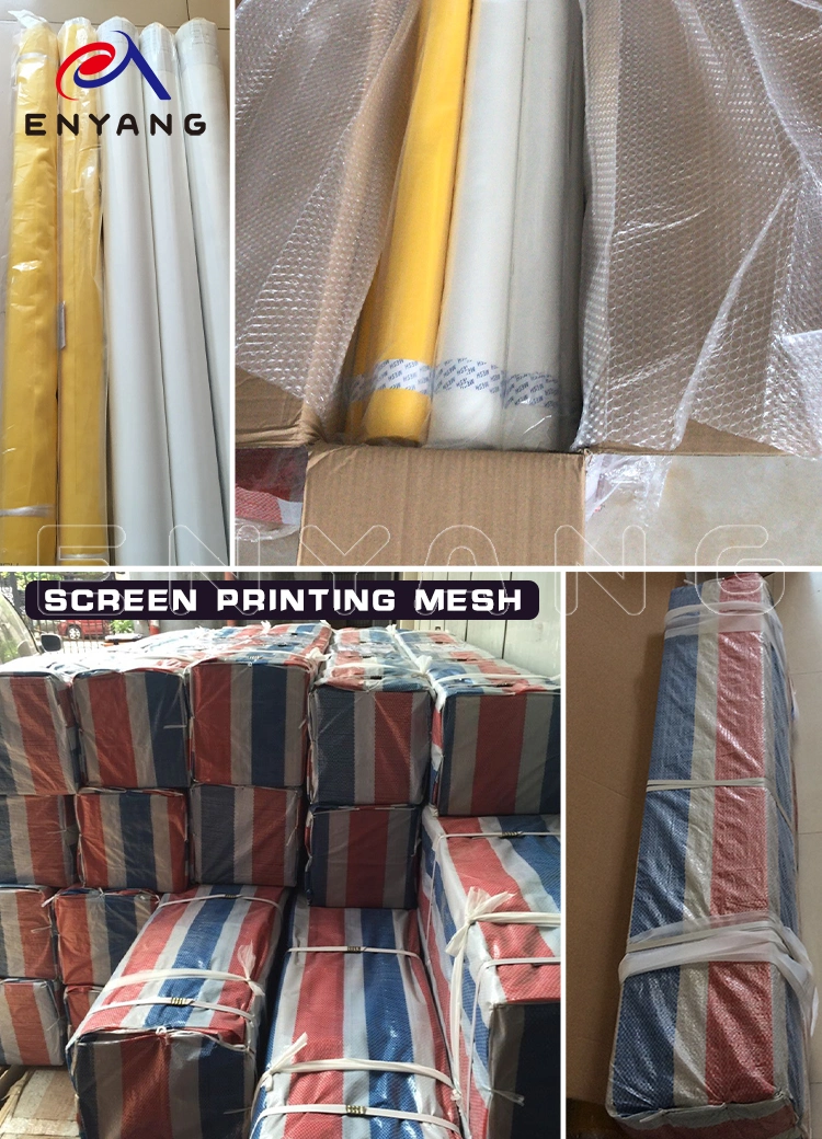 Custom Polyester Fabric Screen Printing Mesh Cloth T Shirt 120t 300m