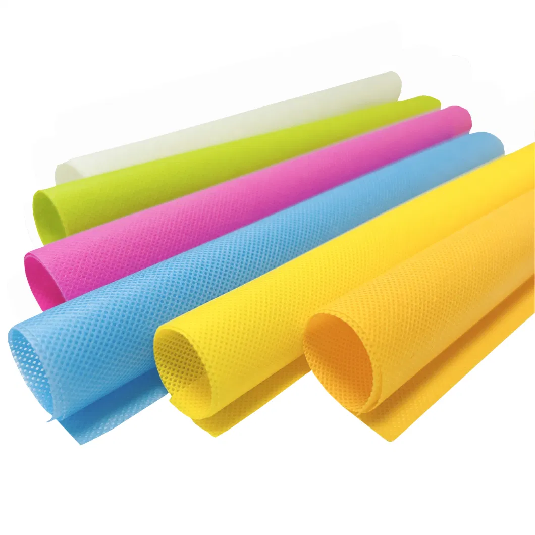High Quality 100% Recycled Woven Polyester Spunbond Nonwoven Fabric Pet Nonwoven Fabric