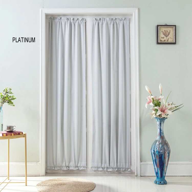 Outdoor Rainproof Sunscreen Plain Dyed High Shading Curtain Fabric