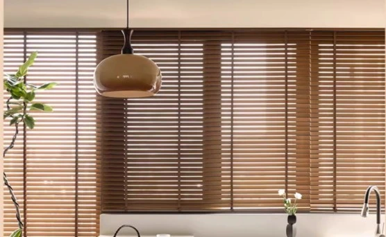 Cortinas De Persiana De Madera Impermeable Wooden Blinds Curtains