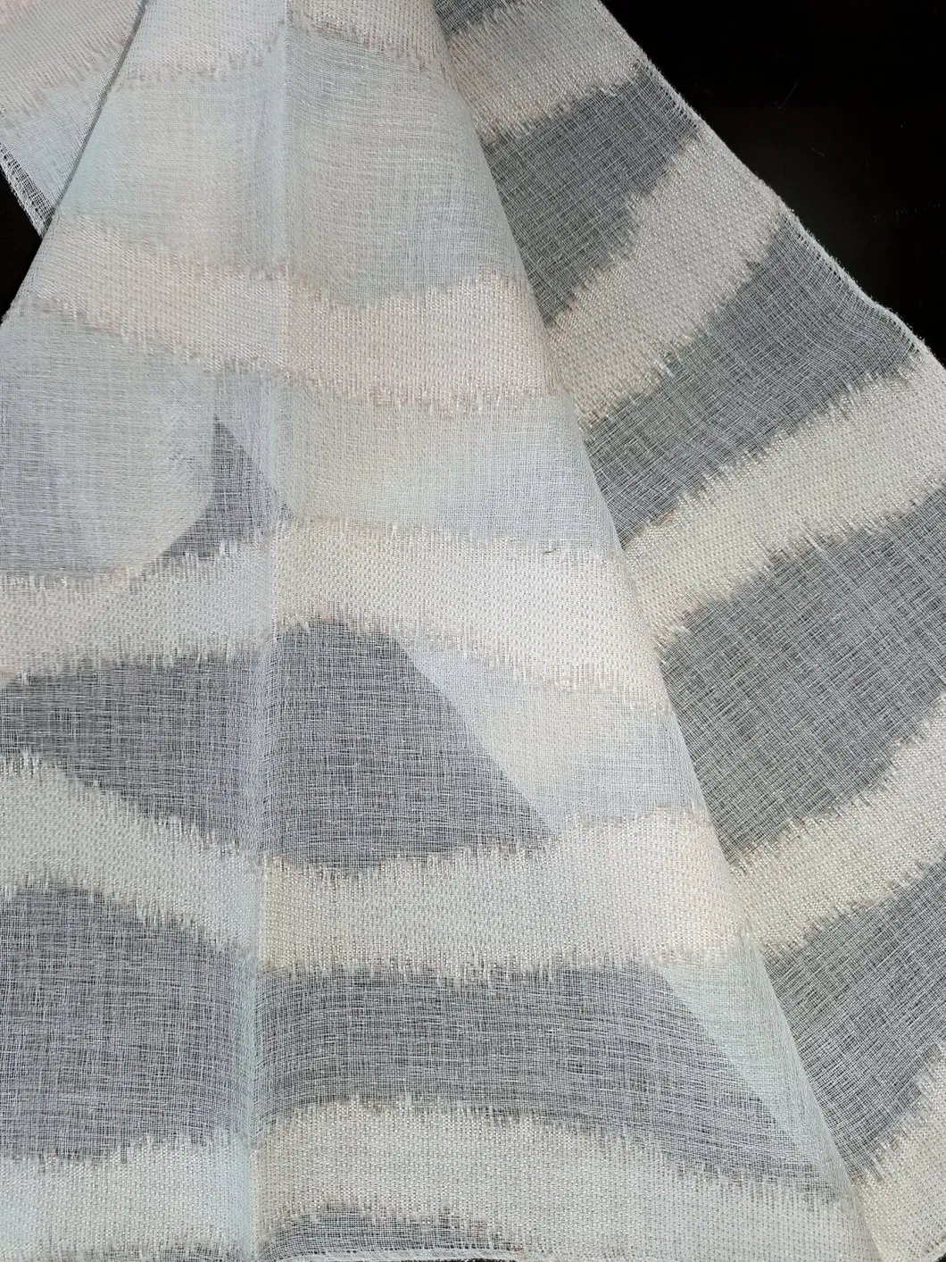 New Arrival Zebra Design of 100% Polyester Jacqarud Curtain Fabric
