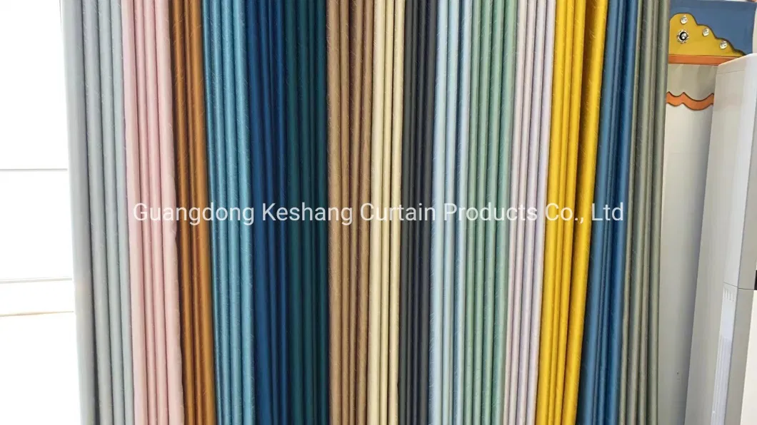 High Quality 100% Polyester Drapes Curtain Times Satin Fabric Woven Home Curtain