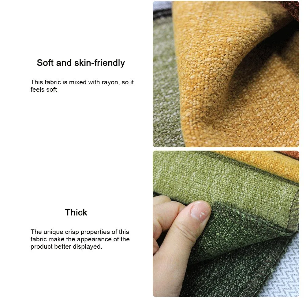 Recycle Chenille and Jacquard Polyester Sofa Office Furniture Fabric for Chair Home Textile