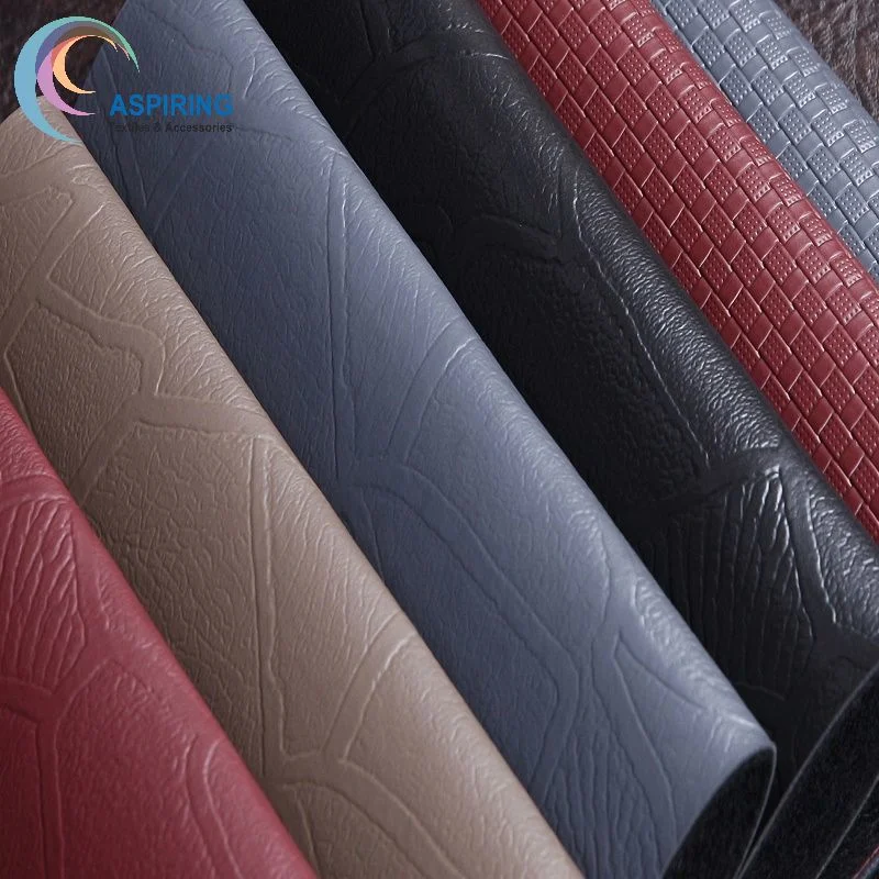 Cheapest Good Quality Fabrics PVC Leather for Sofa