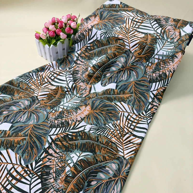 Wholesale 100% Polyester Printed Floral Design Multi-Options Garment Soft Fabrics