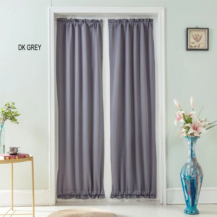 Outdoor Rainproof Sunscreen Plain Dyed High Shading Curtain Fabric