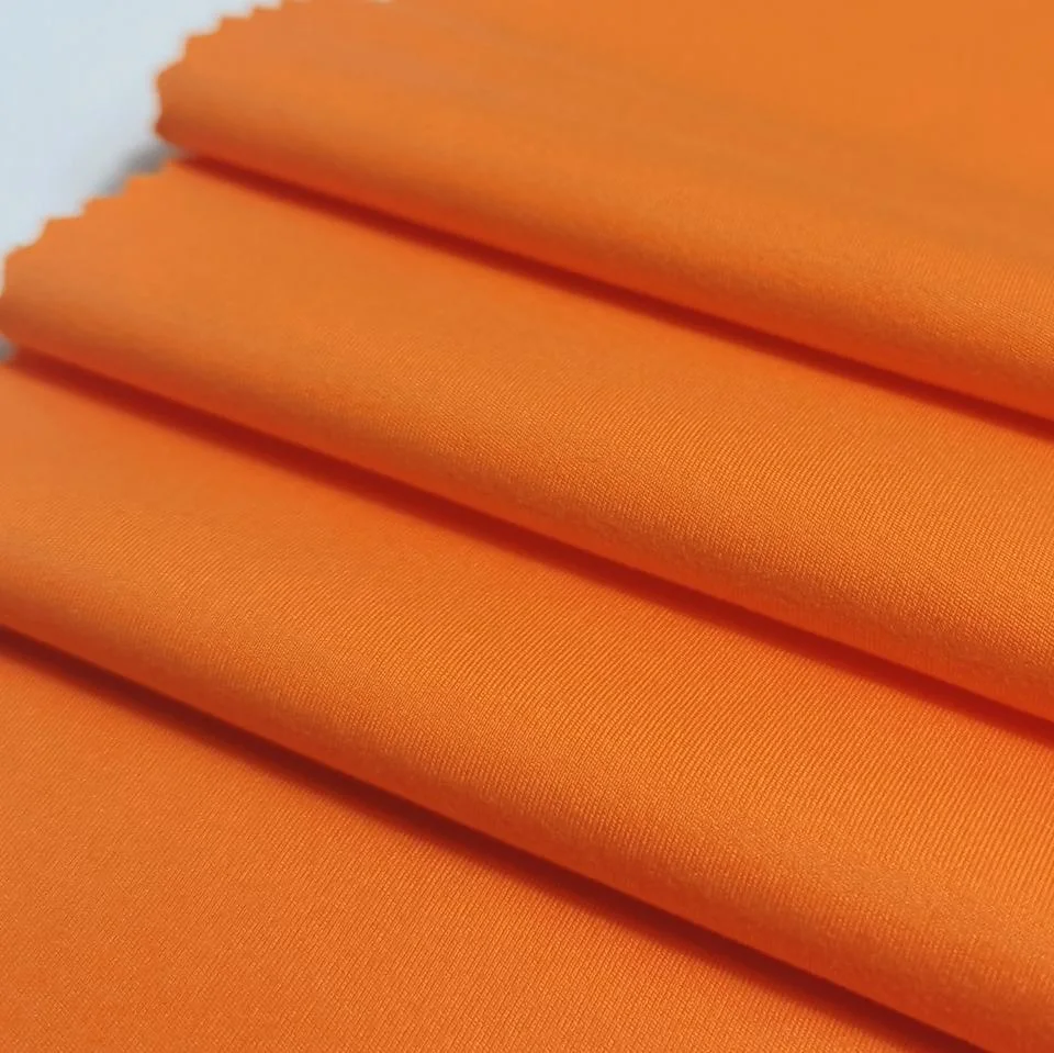 T400 Polyester Mesh Silk Screen Printing 200GSM Polyester Knit Jersey Four Way Elastic Fabric