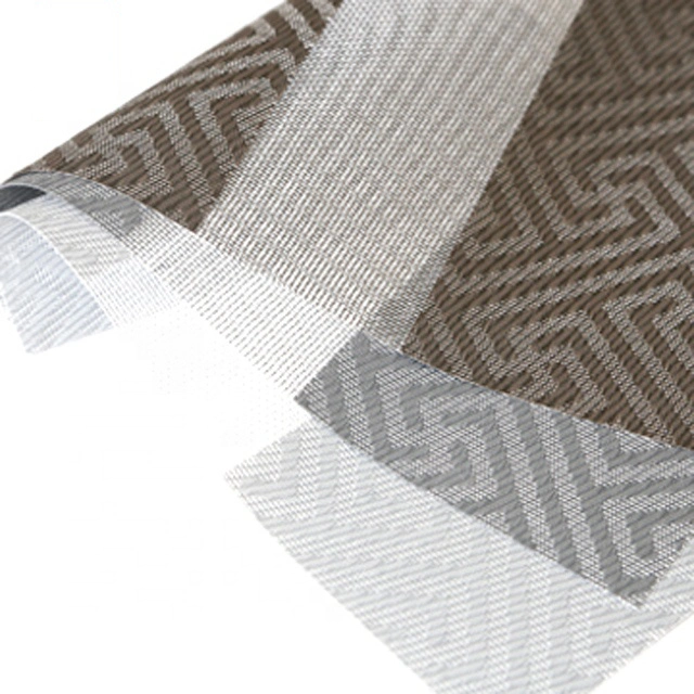 Jacquard Zebra Shades Sunscreen Fabric