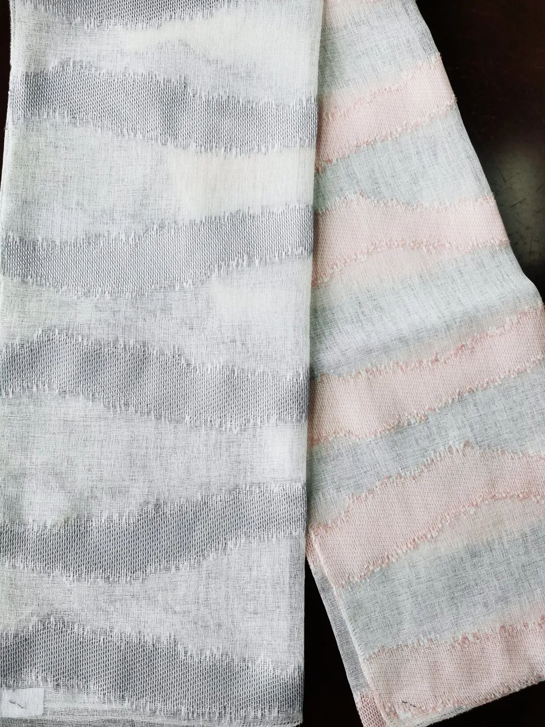 New Arrival Zebra Design of 100% Polyester Jacqarud Curtain Fabric